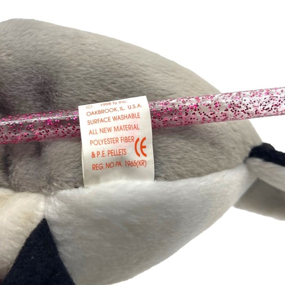 TY Beanie Baby Babies 1998 LOOSY The Canadian Goose Vintage RETIRED Plush Bird - Picture 10 of 11